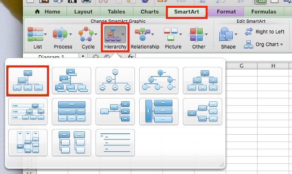 create flow charts in word for mac 2011